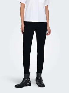 ONLY Dżinsy - Slim fit - w kolorze czarnym - Spodenki damskie - miniaturka - grafika 1