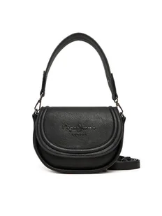 Pepe Jeans Torebka Crisha Code PL0300006 Czarny - Torebki damskie - miniaturka - grafika 1