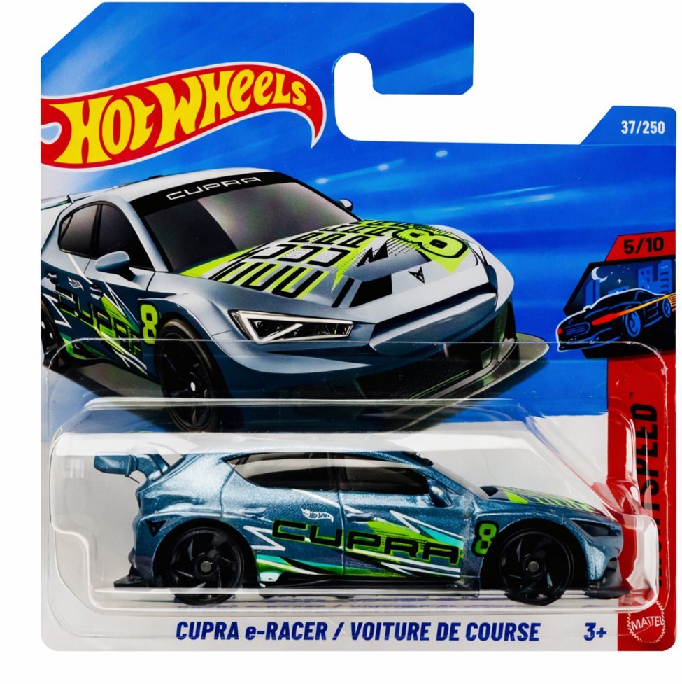 Mattel Hot Wheels 1:64 CUPRA e-RACER / VOITURE DE COURSE - JJJ08