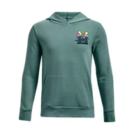 Bluzy dla dziewczynek - Bluza chłopięca Under Armour Rival Fleece ANAML Hoodie - miniaturka - grafika 1
