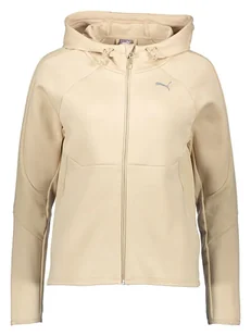 Puma Kurtka funkcyjna "Evostripe" w kolorze beżowym - Kurtki i kamizelki sportowe damskie - miniaturka - grafika 1