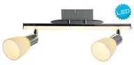 Lampy sufitowe - Näve Lampa sufitowa LED Ibiza 2-punktowa 39 cm - miniaturka - grafika 1