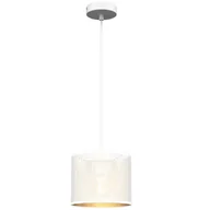 Lampy sufitowe - Designerska lampa wisząca w białym kolorze LX 5264 z serii LOFT SHADE - miniaturka - grafika 1