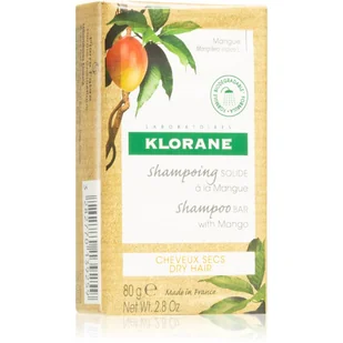 Klorane Szampon w kostce z Mango 80g - Szampony do włosów - miniaturka - grafika 1