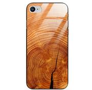 Etui i futerały do telefonów - Etui drewniane iPhone 8/7 Old Fashion Wood Burnt Orange Forestzone Glass - miniaturka - grafika 1