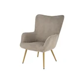 Fotele - Fotel Wypoczynkowy Amaro Popiel Halmar - miniaturka - grafika 1