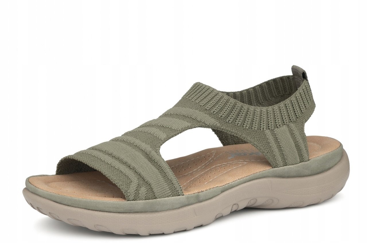 Rieker Sandals Sandały sportowe damskie Green 64850-54 38