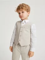 Kurtki i płaszcze dla chłopców - Reserved - Elegancka kamizelka - beżowy - miniaturka - grafika 1