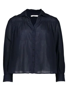 Pepe Jeans Koszula w kolorze granatowym - Bluzki damskie - miniaturka - grafika 1