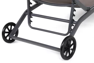 Zestaw leżaków ogrodowych aluminiowych Ibiza Grey / Taupe - Leżaki ogrodowe - miniaturka - grafika 4