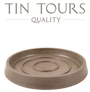 PODSTAWKA POD DONICZKĘ TAUPE 9/11,5x1,4 cm - Donice - miniaturka - grafika 1