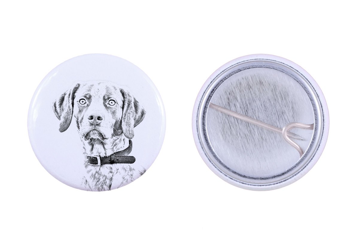 Pointer II - przypinka z twoim psem, dodaj własne foto, marka Art-Dog