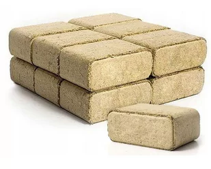 Brykiet liściasty ruf w kostce 10kg - Materiały opałowe - miniaturka - grafika 1