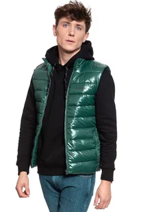 Męski bezrękawnik Wrangler PUFFER VEST S - Koszulki męskie - miniaturka - grafika 1