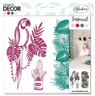 Stemple Dekor Tropikalne - Scrapbooking - miniaturka - grafika 1