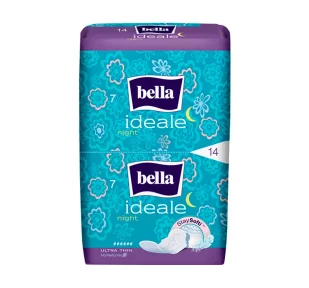 Bella Podpaski ultracienkie Ideale StaySofti Night 14 szt. BE-013-MW14-020 - Podpaski - miniaturka - grafika 1