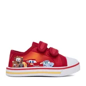 Buty dla chłopców - Trampki Cars CEO-CP91-AW25-332DPPC Czerwony - miniaturka - grafika 1