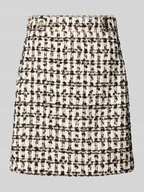 Spódnice - Spódnica mini z detalem z logo model ‘Scara’ - miniaturka - grafika 1