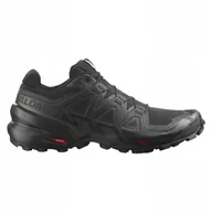 Buty sportowe męskie - Buty Salomon Speedcross 6 Black Czarny 47 1/3 - miniaturka - grafika 1