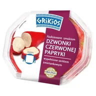 Mieszanki warzywne, sałatki - Grikios Dzwonki czerwonej papryki wypełnione serkiem śmietankowym 200 g - miniaturka - grafika 1