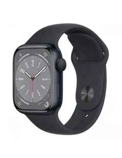 Apple Watch 8 + Cellular 45mm Cell Czarny - Smartwatch - miniaturka - grafika 1