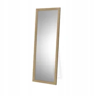 Lustra - Duże Lustro stojące do łazienki salonu sypialni dekor drewna Lustro 2w1 - miniaturka - grafika 1