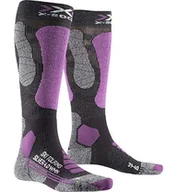 Skarpetki damskie - X-socks Skarpety narciarskie SKI TOURING SILVER 4.0 XSWS47W19W-g052-37-38 - miniaturka - grafika 1