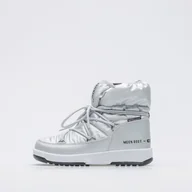 Śniegowce damskie - Moon Boot Śniegowce Jr Girl Low Nylon Silver - Us2.5 / Eu 34 / 21.2 Cm - miniaturka - grafika 1