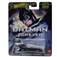 Samochody i pojazdy dla dzieci - Batman Forever Batmobile Hot Wheels Premium 1:64 - miniaturka - grafika 1