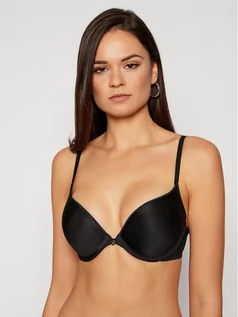 Biustonosz bandeau push-up z mikrofibry PURE FIT® NOIR - ETAM