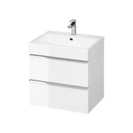 Szafki łazienkowe - Cersanit Virgo szafka biały S522017 - miniaturka - grafika 1
