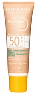 Balsamy i kremy do opalania - Bioderma Photoderm Cover Touch Mineral SPF50+ Jasny 40g - miniaturka - grafika 1