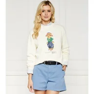 Bluzy damskie - POLO RALPH LAUREN Bluza | Relaxed fit - miniaturka - grafika 1