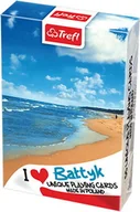 Gry karciane - Trefl Kocham Polskę, talia tematyczna Bałtyk Plaża - miniaturka - grafika 1