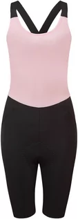 Spodenki rowerowe - dhb dhb Moda High Cut Bib Shorts Women, czarny/różowy UK 10 | S 2022 Spodnie z lycry 109705959 - grafika 1