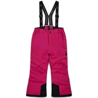 Spodnie narciarskie - Kabooki LWPOWAI 708 spodnie narciarskie - ciemnoróżowe - miniaturka - grafika 1