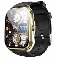 Smartwatch - Hoco z funkcją rozmowy Y28 złoty - miniaturka - grafika 1