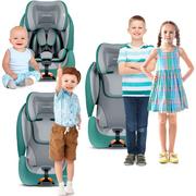 Foteliki samochodowe - Ricokids Qway 9-36 kg szaro-niebieski - miniaturka - grafika 1