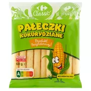 Chipsy - Carrefour Classic Pałeczki kukurydziane 60 g - miniaturka - grafika 1