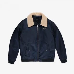 Męska kurtka przejściowa bomberka Prosto Bomber Jacket - granatowa - PROSTO - Kurtki męskie - miniaturka - grafika 1