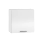 Szafki kuchenne - Szafka Górna Wisząca 1 Drzwi GOO-60/58 Biały / Biały Połysk Vento Halmar Biały - miniaturka - grafika 1