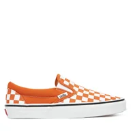 Trampki damskie - Tenisówki Vans Classic Slip-On VN000D6Y52K1 Pomarańczowy - miniaturka - grafika 1