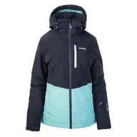 Kurtki narciarskie - Damska Kurtka ocieplana HI-TEC LADY MORENA M000177023 – Niebieski - miniaturka - grafika 1