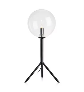 Markslojd Andrew 107749 Lampa stołowa lampka 1x20W G9 czarny/przezroczysty - Lampy stojące - miniaturka - grafika 1