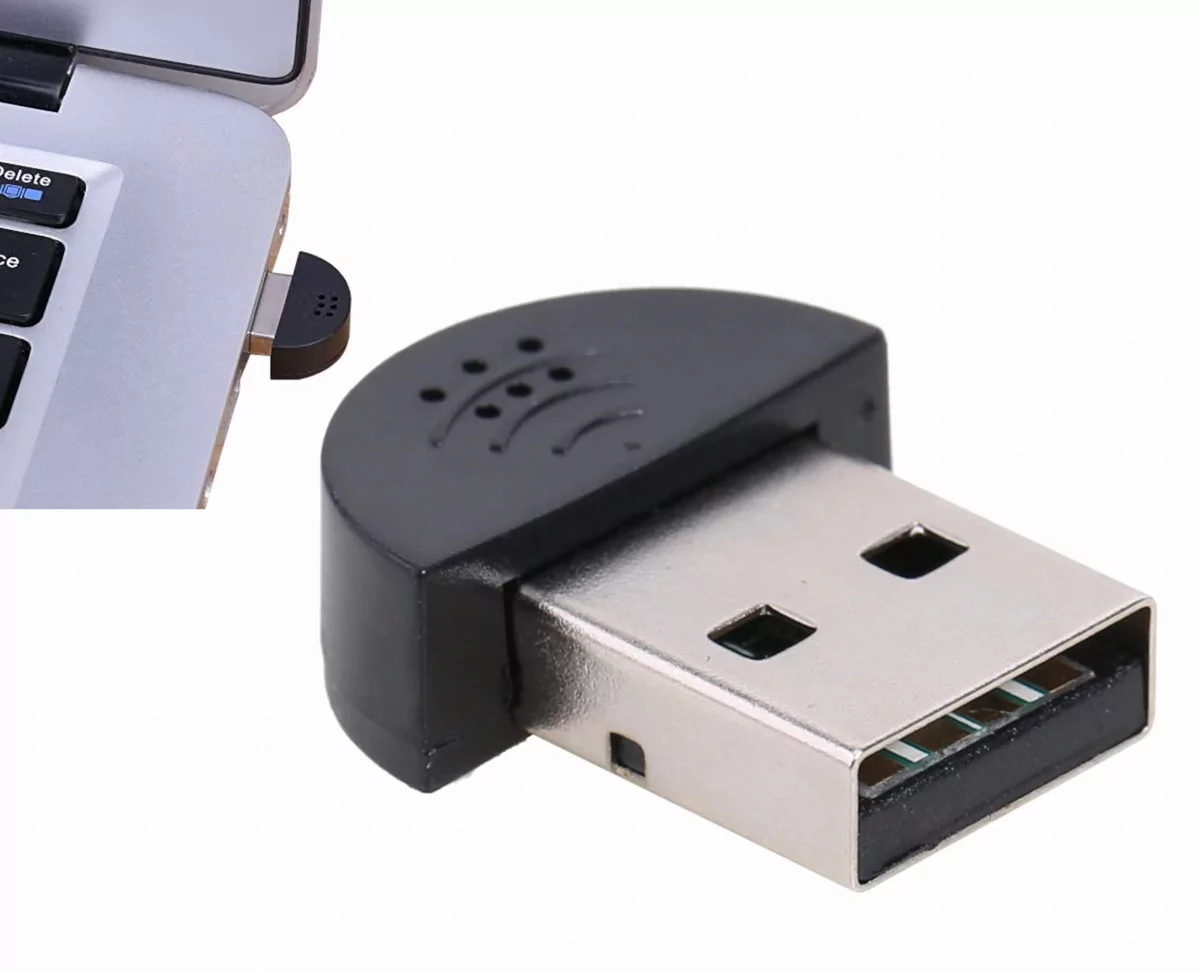 Mikrofon pod Usb mały Mini typ A Win 10