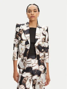 Babylon Marynarka S00704 Biały Regular Fit - Marynarki i żakiety damskie - miniaturka - grafika 1
