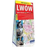 Powieści i opowiadania - praca zbiorowa See you! in... Lwów 1:10 000 plan miasta w.2019 - miniaturka - grafika 1