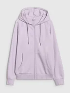 Bluzy damskie - 4F SWEATSHIRT - BLUZA DAMSKA F1541 JASNY FIOLET 2XL - miniaturka - grafika 1