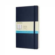 Notesy i bloczki - Moleskine Notes w miękkiej oprawie L szafirowy w kropki MOQP619B20 - miniaturka - grafika 1