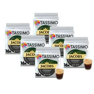 Kawa w kapsułkach i saszetkach - ZESTAW - Kapsułki Tassimo Jacobs Espresso Classico 6x16 szt. - miniaturka - grafika 1